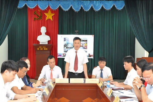Vận hành thử nghiệm Hội nghị Ban Thường vụ Đảng ủy xã Hồng Quang.