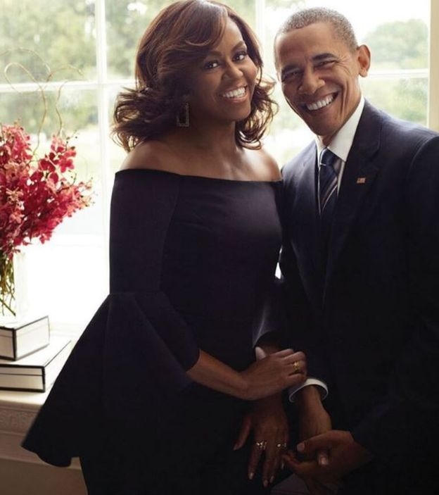 Tổng thống Obama từng gọi phu nhân Michelle là “hòn đá tảng vững chắc” của cuộc đời ông, rằng vợ ông “có toàn quyền phủ quyết” trong gia đình.