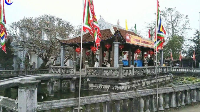 Phủ Vân Cát thuộc di tích Phủ Dầy (Nam Định).