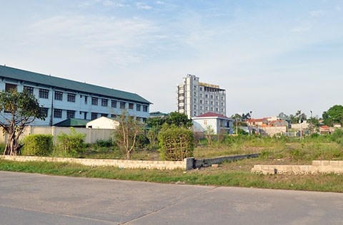 Khu đất xảy ra sai phạm khiến 9 cán bộ của TP Hạ Long bị khởi tố.
