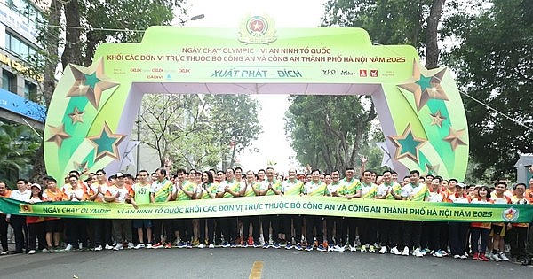 Bộ Công an tổ chức “Ngày chạy Olympic – Vì an ninh tổ quốc”.