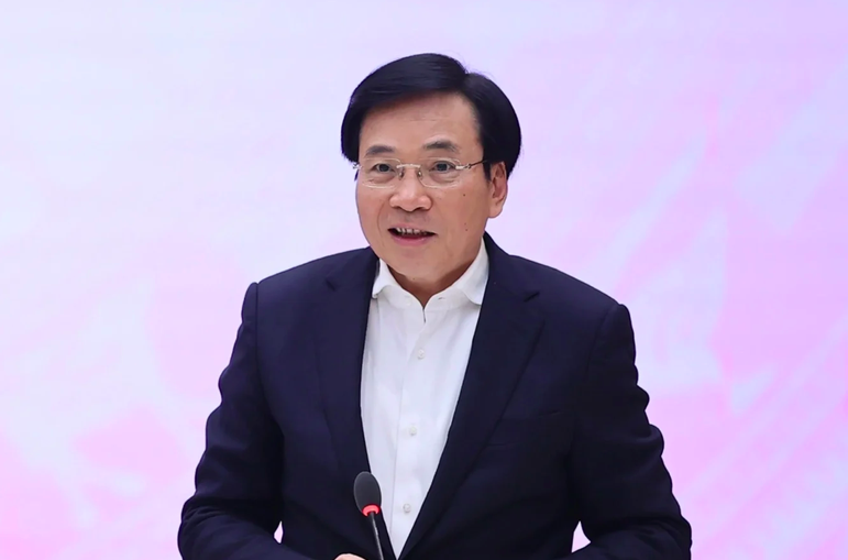 Ông Trần Văn Sơn, Ủy viên Trung ương Đảng, Bộ trưởng, Chủ nhiệm Văn phòng Chính phủ (Ảnh: Đoàn Bắc).