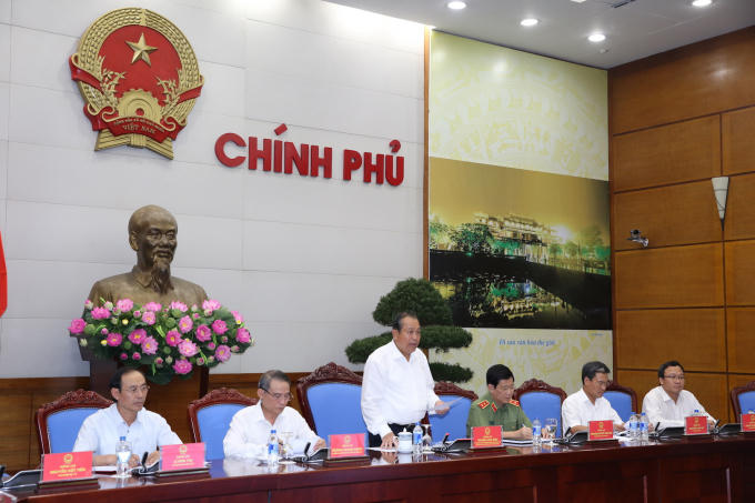 Phó Thủ tướng Trương Hòa Bình chủ trì Hội nghị về an toàn giao thông.