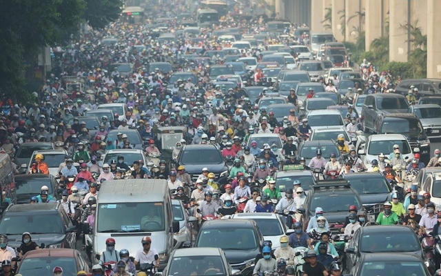 Kế hoạch hạn chế xe máy tại các quận ở Hà Nội