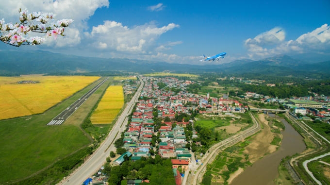Một góc Thành phố Điện Biên.