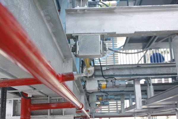 Hệ thống đường ống dẫn nước.  Ảnh: Như Trường.