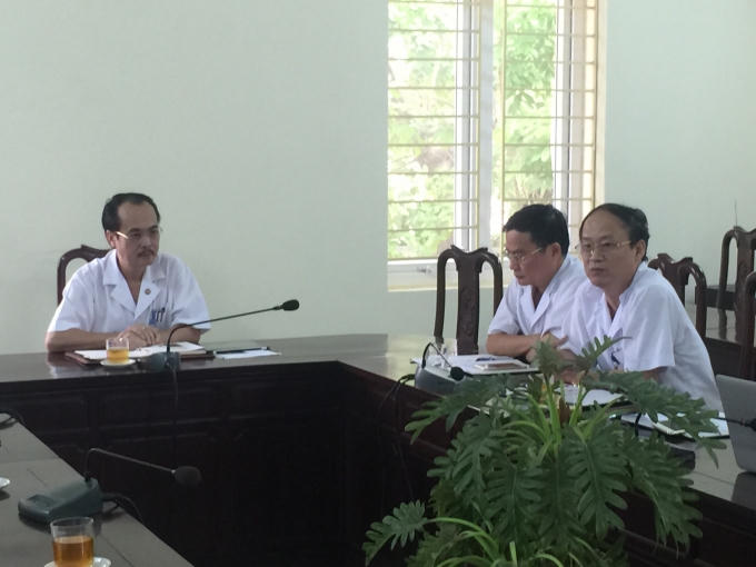 PGS. TS Vũ Xuân Phú - PGD BV Phổi Trung ương. (ảnh: Phan Tuyền).