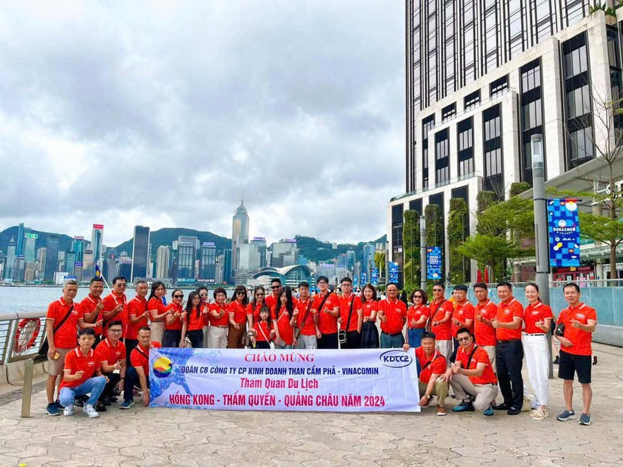 Cán bộ công nhân viên Công ty CP Kinh doanh than Cẩm Phả - Vinacomin tham quan nghỉ mát nước ngoài năm 2024.