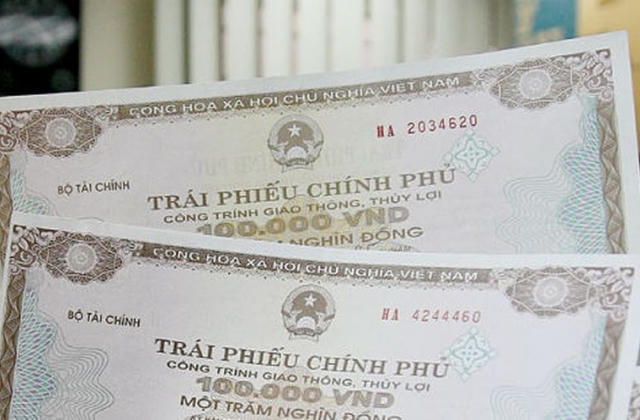 Lãi suất huy động trái phiếu chính phủ tiếp tục xu hướng giảm