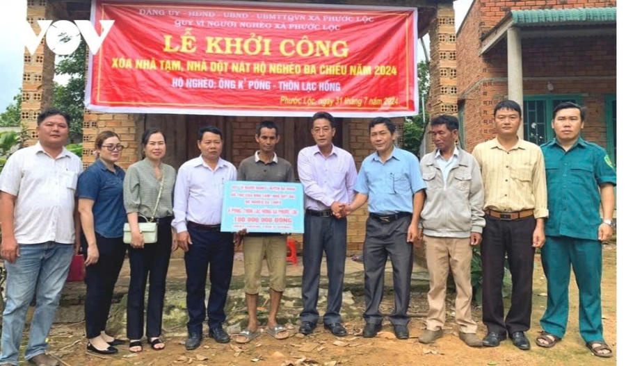 Lâm Đồng đã xóa được hơn 1000 căn nhà tạm, nhà dột nát. Ảnh: Quang Sáng