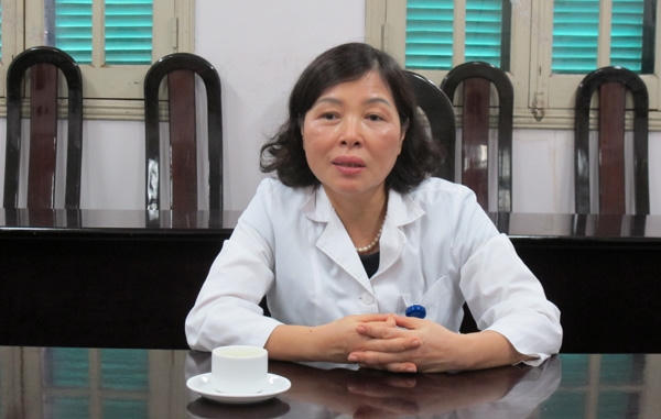 Phó giám đốc bệnh viện Việt Đức Nguyễn Thị Bích Hường.