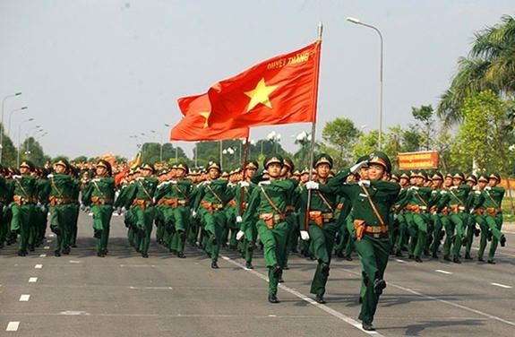 Mãi mãi xứng danh là “Bộ đội Cụ Hồ”. (Ảnh: Báo QĐND)