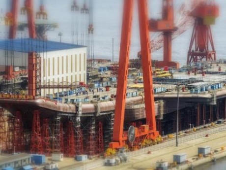 Trung Quốc đang đẩy nhanh tiến độ đóng tàu sân bay mới.