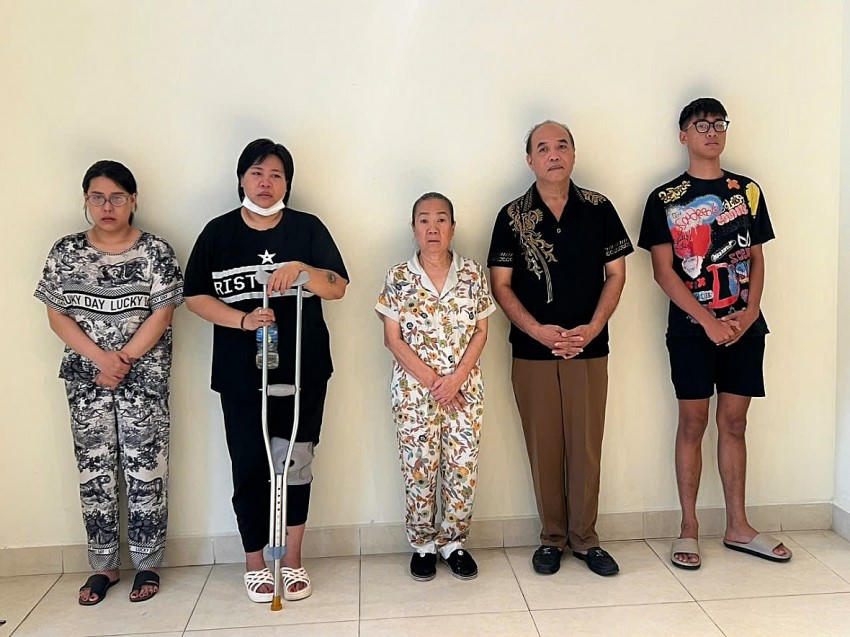 Nguyễn Thị Hạnh, tức Hạnh "sự" cùng đồng phạm.