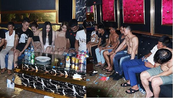 Đột kích quán karaoke, phát hiện 20