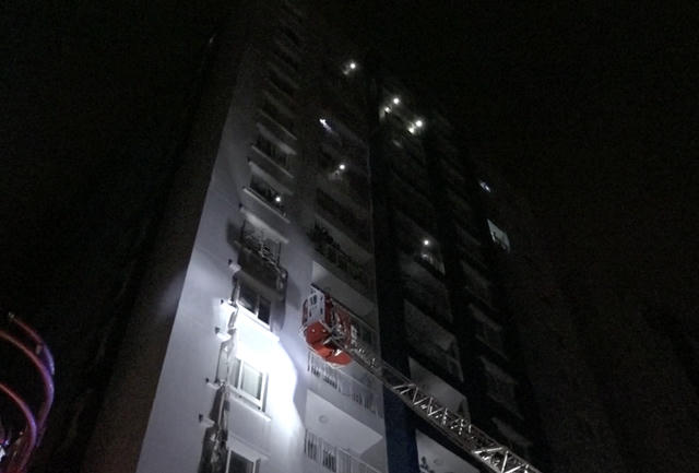 Những người lính quả cảm trong vụ cháy chung cư Carina Plaza