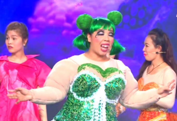 Nghệ sĩ Thanh Vân hoá nàng tiên cá tại đêm thi thứ 5 chủ đề nhạc kịch