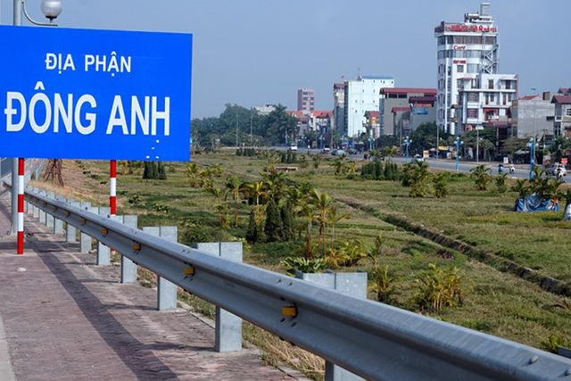 Đất Đông Anh đang tăng giá mạnh, một phần do quy hoạch, đại dự án và cò vẽ quy hoạch