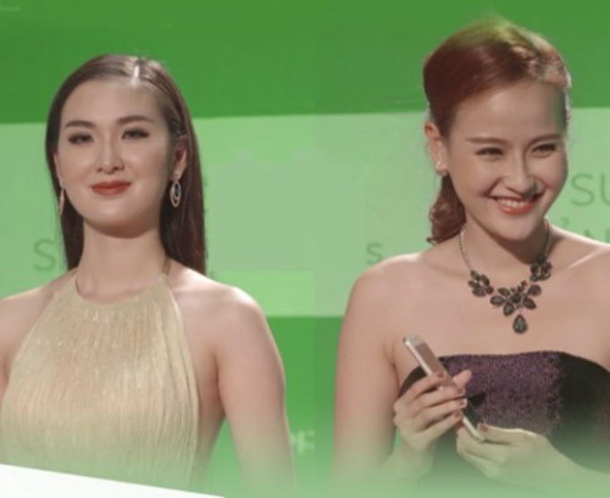 Trong phần thi ứng xử với truyền thông, Ngọc Loan tỏ ra khá nhút nhát và mờ nhạt.