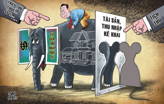 Vấn đề cốt lõi là làm sao để không phát sinh tài sản bất minh, tài sản tham nhũng của quan chức. Ảnh minh họa. Nguồn: Tuổi trẻ