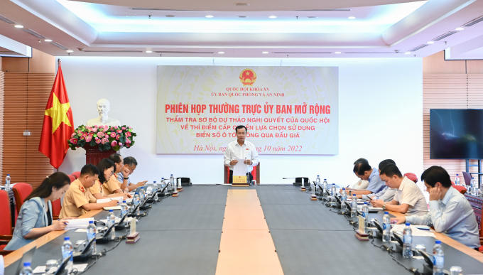 Toàn cảnh phiên họp. (Ảnh: quochoi.vn)