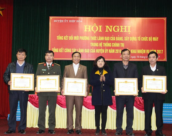 10 thành tựu nổi bật của huyện Hiệp Hòa - Bắc Giang trong năm 2016