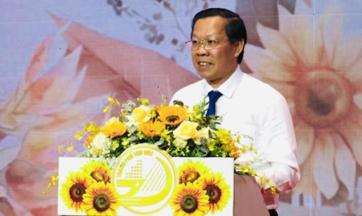 Chủ tịch UBND TP Hồ Chí Minh Phan Văn Mãi đánh giá quy hoạch được duyệt sẽ mở ra cơ hội phát triển mạnh mẽ cho TP Thủ Đức.