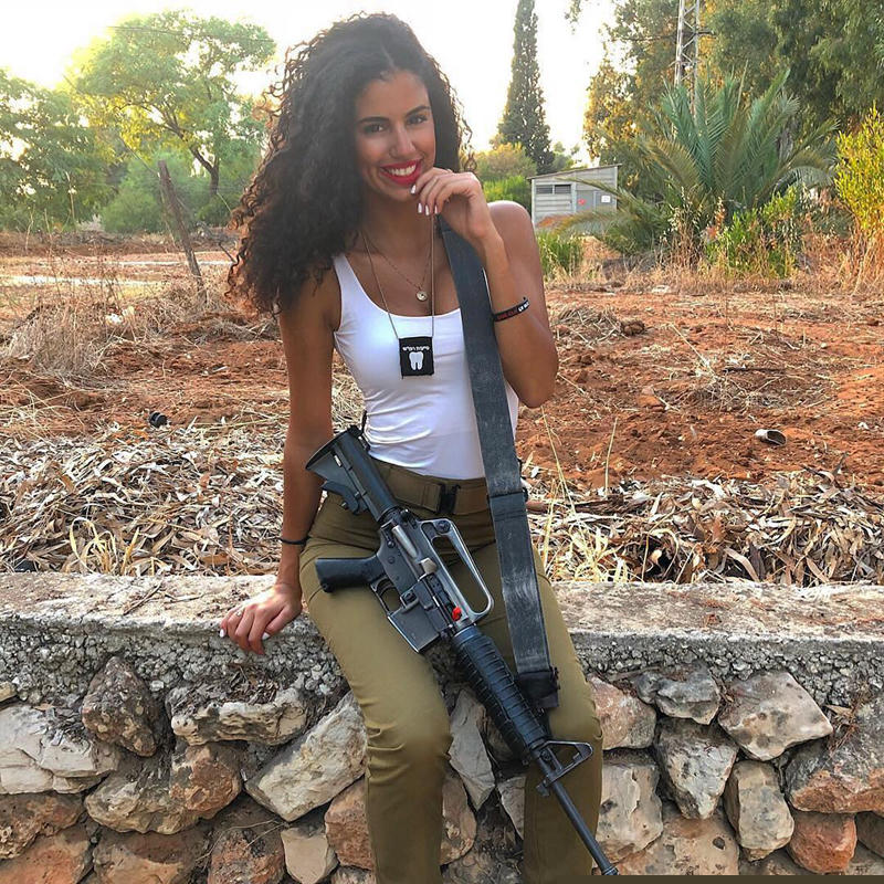 anh: nhung co nang sieu nong bong trong luc luong vu trang israel hinh 5