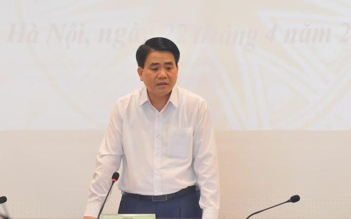 Chủ tịch UBND TP Hà Nội Nguyễn Đức Chung.