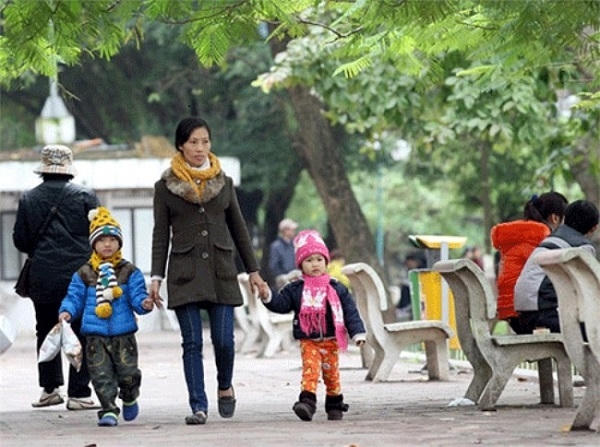 Ngày 11/1 Hà Nội trời chuyển rét.