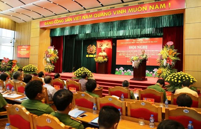 Bộ trưởng Tô Lâm phát biểu tại Hội nghị.
