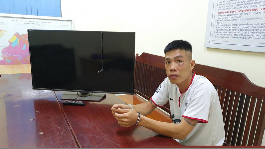 Đối tượng Nghiêm Xuân Qúy và tang vật vụ án