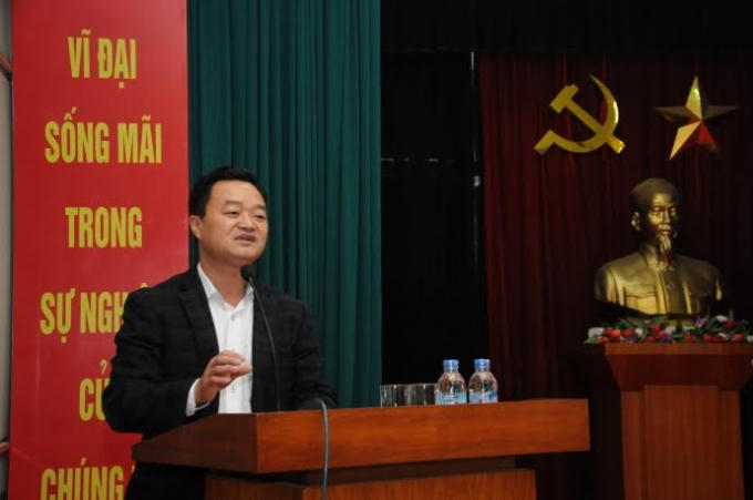 Tổng Biên tập Báo Giao thông – nhà báo Nguyễn Bá Kiên. (Ảnh: Báo Giao thông)