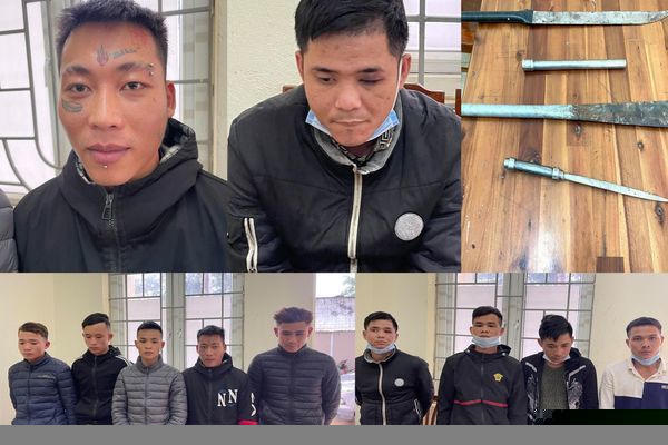 Nhóm các đối tượng tại cơ quan công an