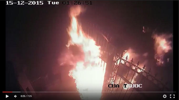 Hình ảnh cắt từ clip.