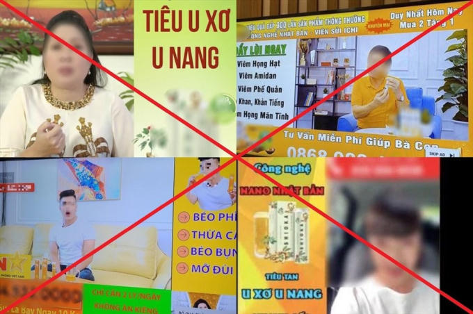 Hình thức dùng thư cảm ơn, uy tín của nghệ sĩ livestream quảng cáo thực phẩm chức năng vẫn còn xuất hiện nhiều trên các nền tảng không gian mạng.