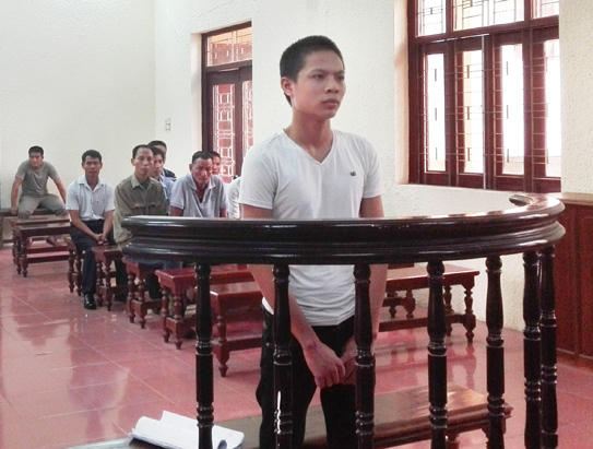 Bị c&aacute;o Th&agrave;nh tại phi&ecirc;n t&ograve;a x&eacute;t xử.