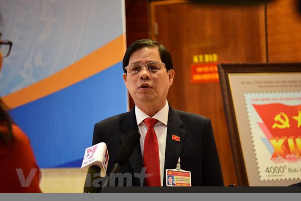 Đại biểu Nguyễn Tấn Tuân, Chủ tịch Ủy ban nhân dân tỉnh Khánh Hòa. (Ảnh: Đức Duy/Vietnam+)