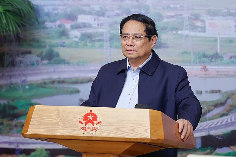 Thủ tướng Phạm Minh Chính chỉ đạo phiên họp.