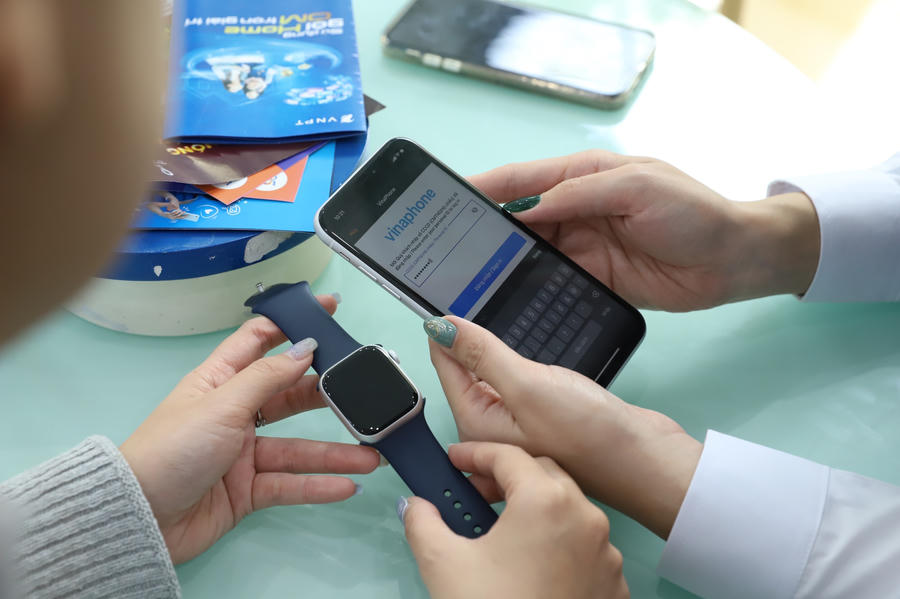 _Kết nối eSim VinaPhone cho Apple Watch