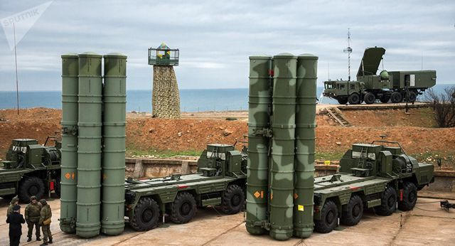 Một tổ hợp phòng không S-400 (Ảnh: Sputnik)