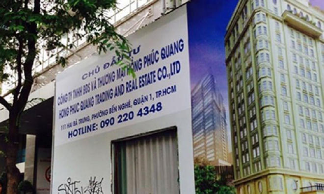 Dự án khách sạn 5 sao Diep Bach Duong’s Senla Boutique tại số 111 Hai Bà Trưng, quận 1 chuyển giao cho Công ty Hồng Phúc Quang cuối năm 2017.