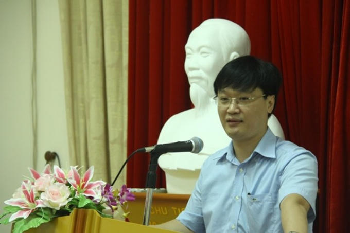 Tân Thứ trưởng Bộ Kế hoạch và Đầu tư Nguyễn Đức Trung. Ảnh: mpi.gov.vn.