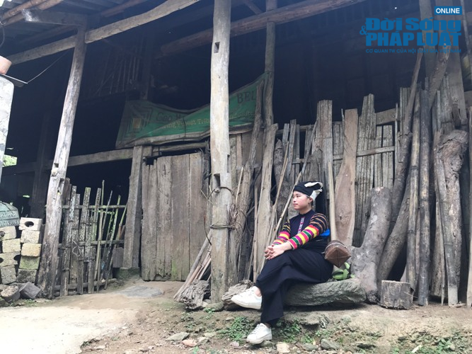 Ngôi nhà sàn của người dân tộc Lô Lô.