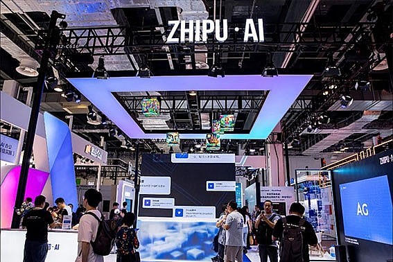 Cuộc đua AI tại Trung Quốc đang mở rộng mạnh mẽ, không chỉ dừng lại ở DeepSeek mà còn có Zhipu AI và nhiều công ty công nghệ khác. (Ảnh: SCMP)