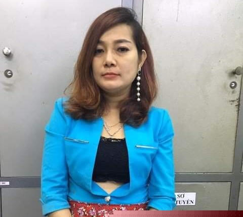 Hường tại cơ quan điều tra