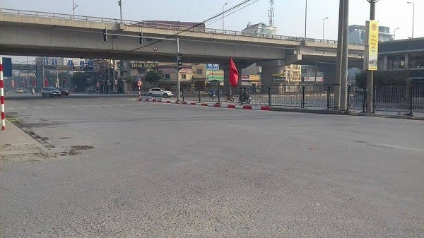 Ng&atilde; tư đường Phạm H&ugrave;ng.&nbsp;Ảnh: Như Trường