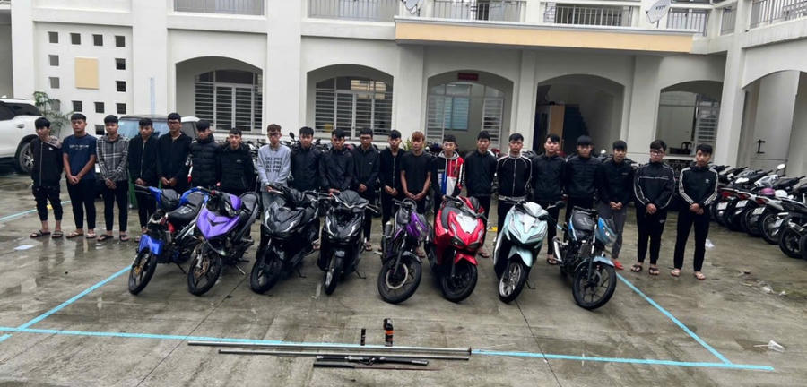 Có 21 đối tượng liên quan bị triệu tập làm việc - Ảnh Công an Đà Nẵng.