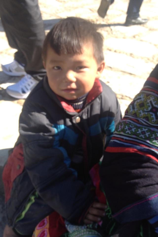 Những cái cười đến khờ dại... (ảnh Thanh Huyền)