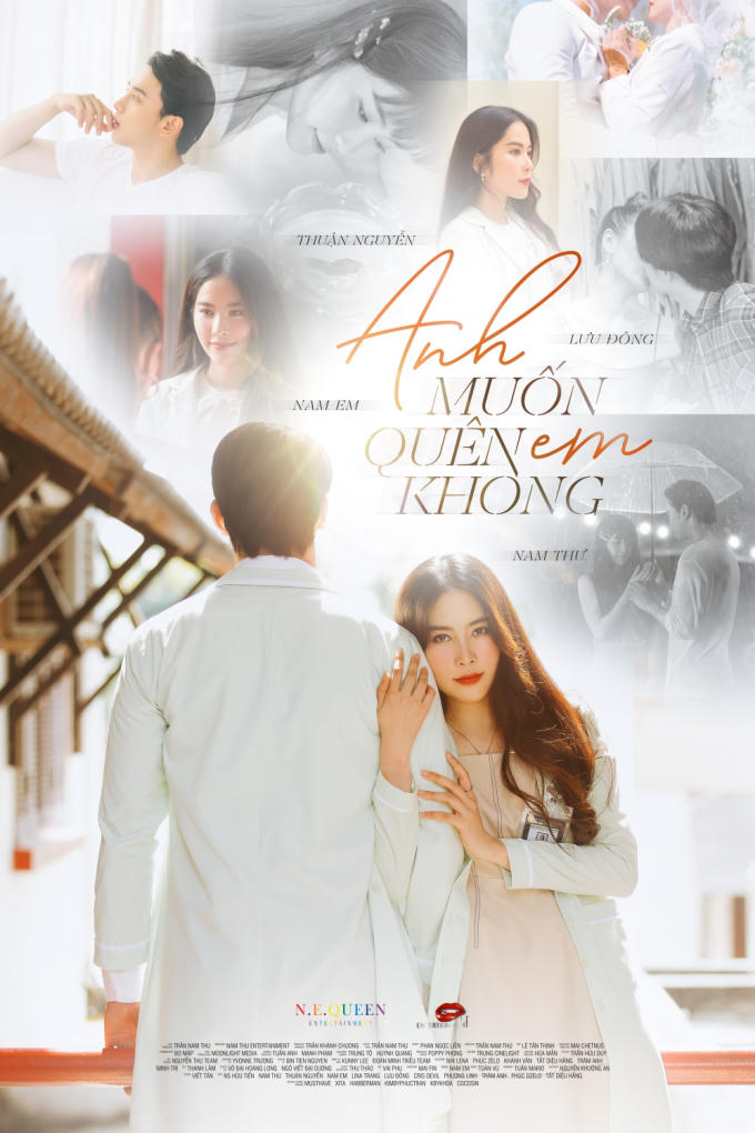 Dàn diễn viên Thuận Nguyễn, Nam Thư, Hạo Đông, Cris Phan, “tình cũ” Mai Tài Phến - Phương Linh trong phim ngắn mới.